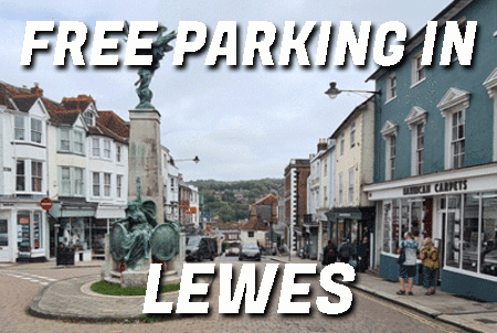 free parking in lewis