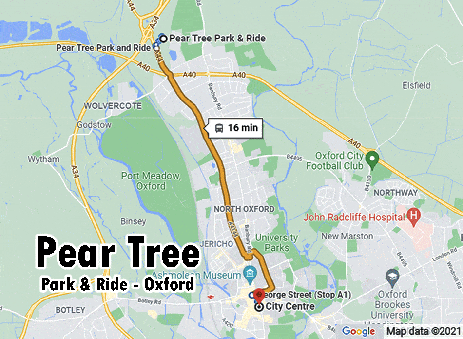 Pear Tree Park Ride Oxford 950 