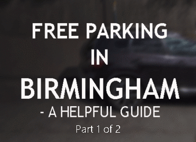 Free Parking in Birmingham 1 of 2