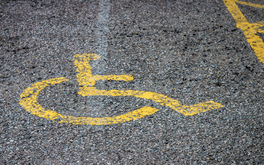 Disabled bay