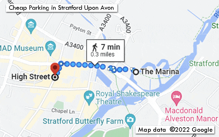 Cheap Parking in Stratford Upon Avon