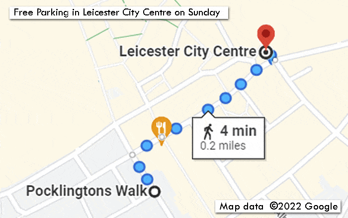Free Parking in Leicester City Centre on Sunday