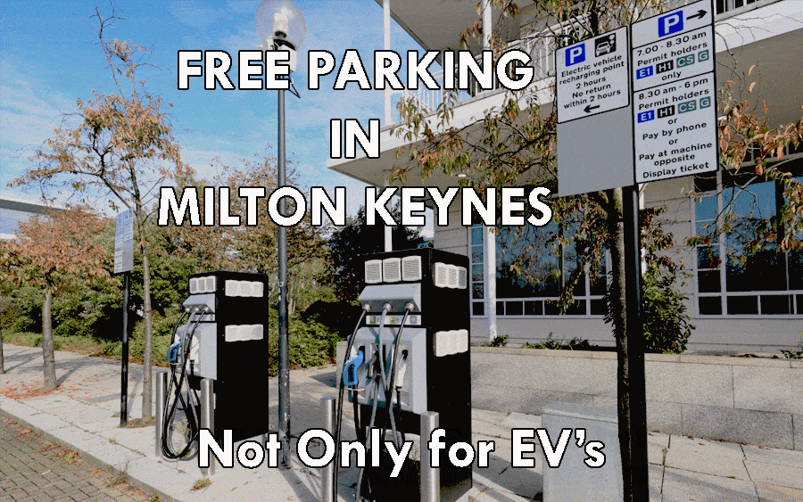 Free Parking in Milton Keynes and EV parking Free
